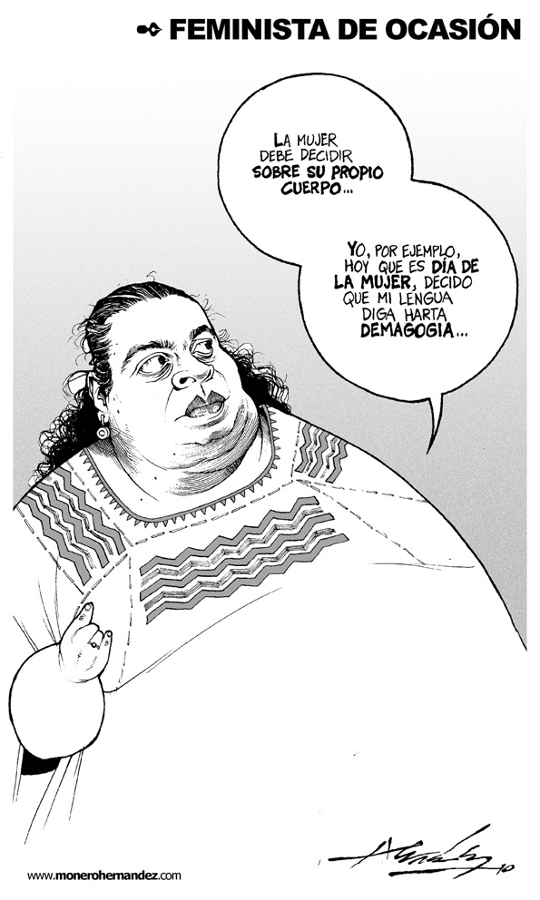 Feminista de ocasi&oacute;n